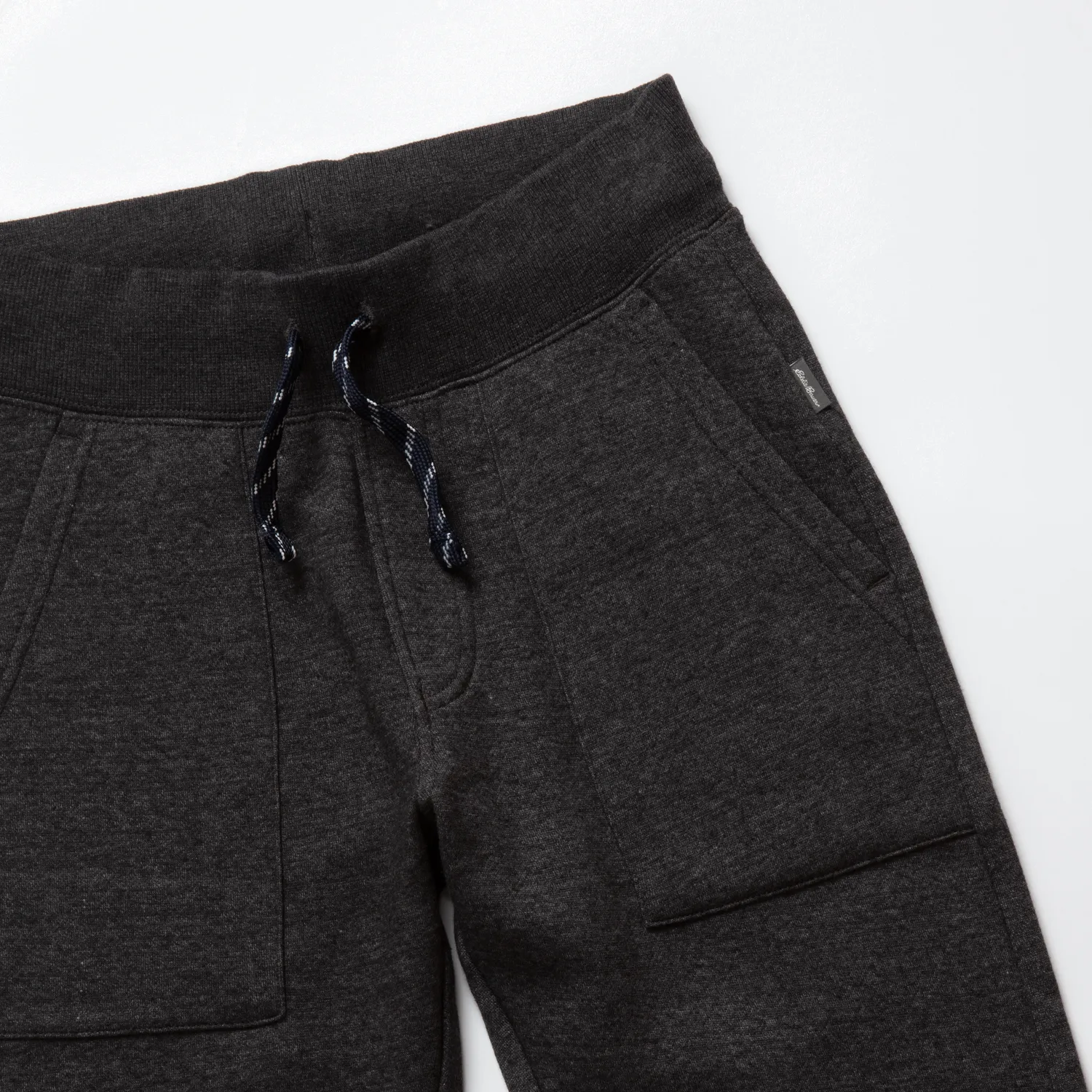 Eddie Bauer Camp Fleece pantaloni jogger baieti BLACK bumbac