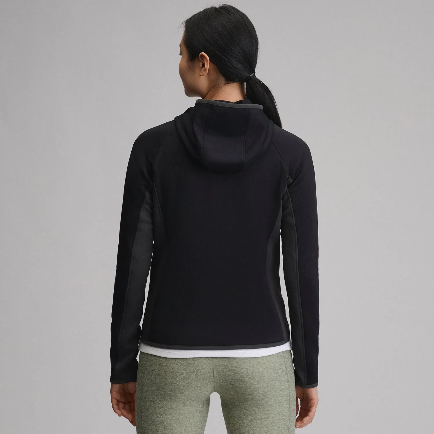Eddie Bauer Pursuit Performance hanorac fleece Shell elastic
