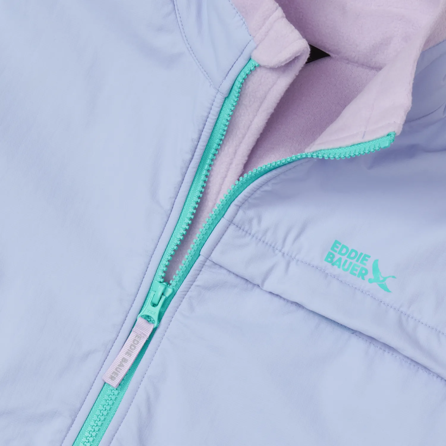 Eddie Bauer Chilali Fleece geacă copii lavandă călduroasă