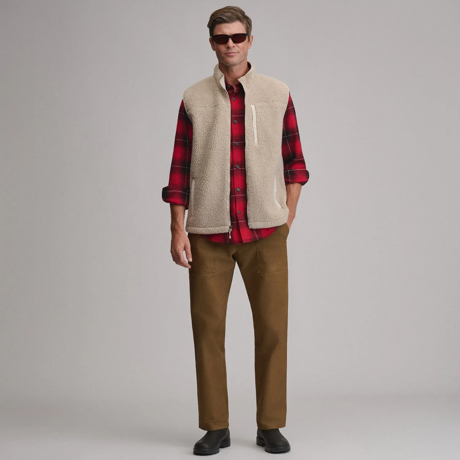 Eddie Bauer Chilali vesta barbati Pumice calduroasa