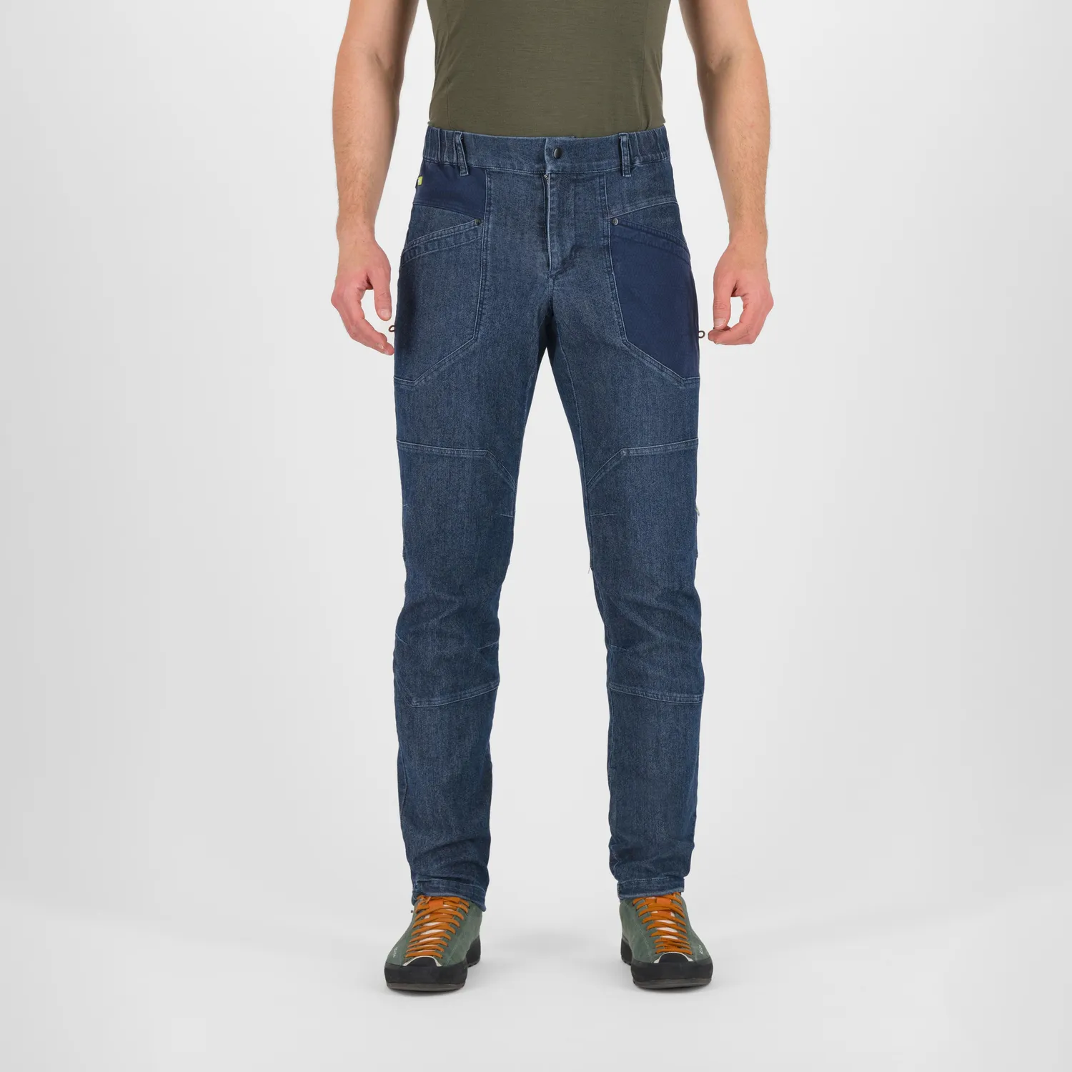 Karpos Larice Jeans blugi elastici cu snur