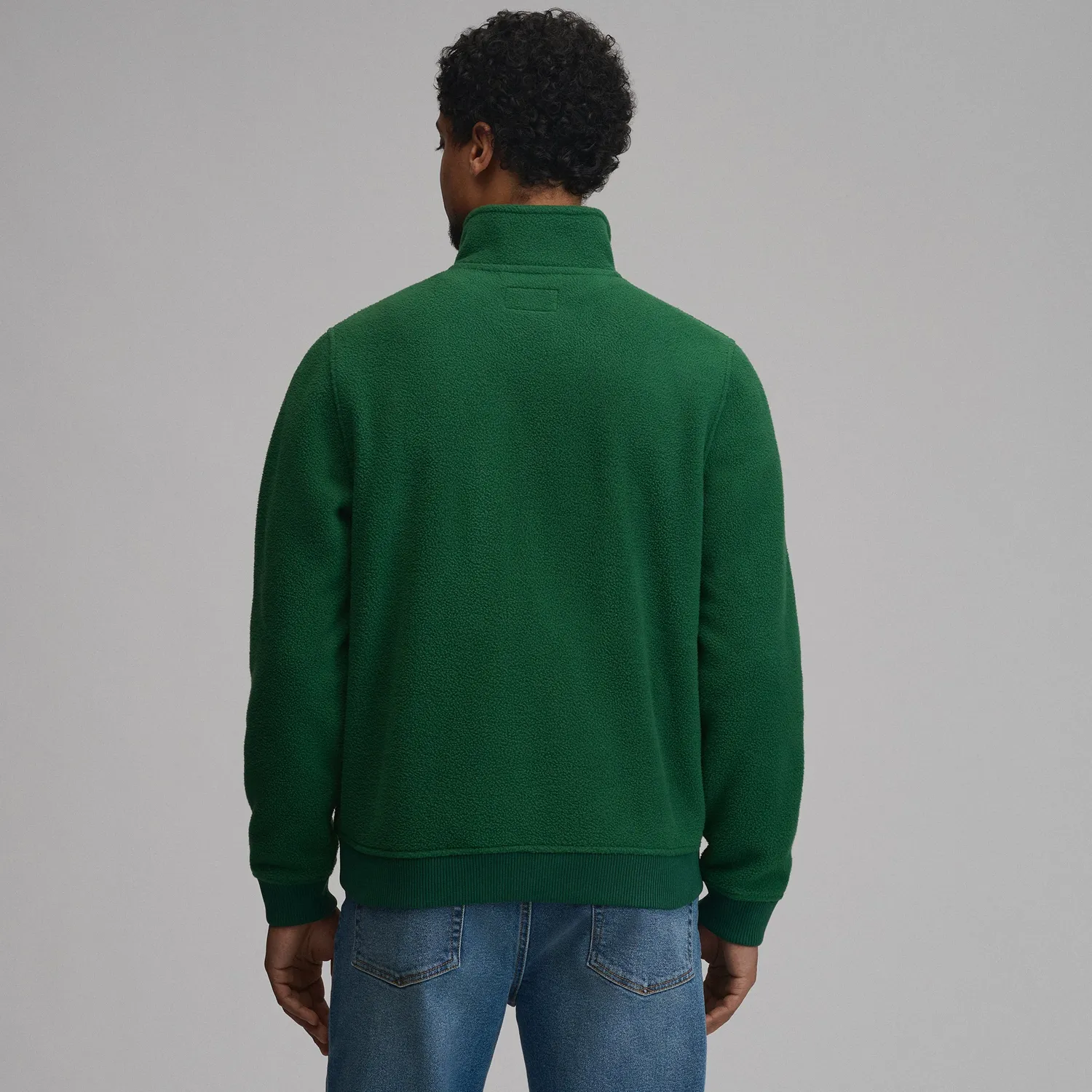 Eddie Bauer Authentic Outdoor hanorac fleece gri fermoar