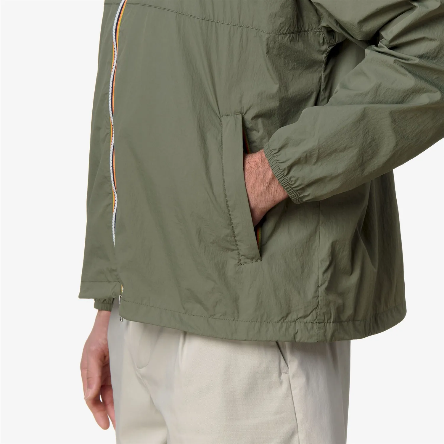 K-Way Gamalieul Ultralight AF jacheta barbati verde lichen anti-UV
