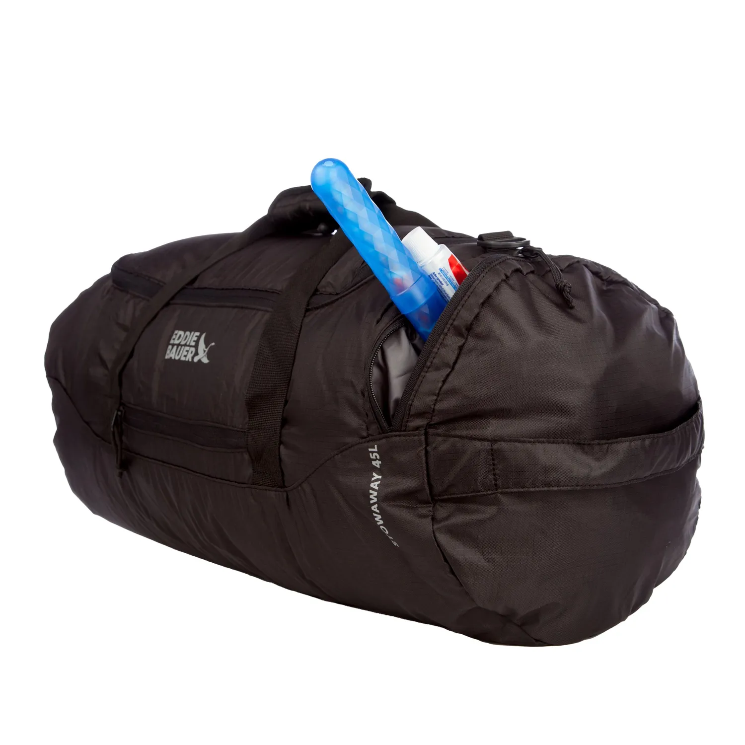 Eddie Bauer Stowaway 45L geanta voiaj Onyx impermeabila