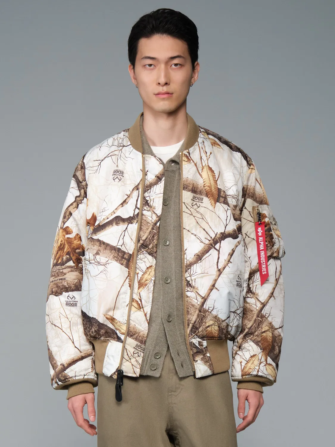 Alpha Industries MA-1 Camo geaca bomber reversibila