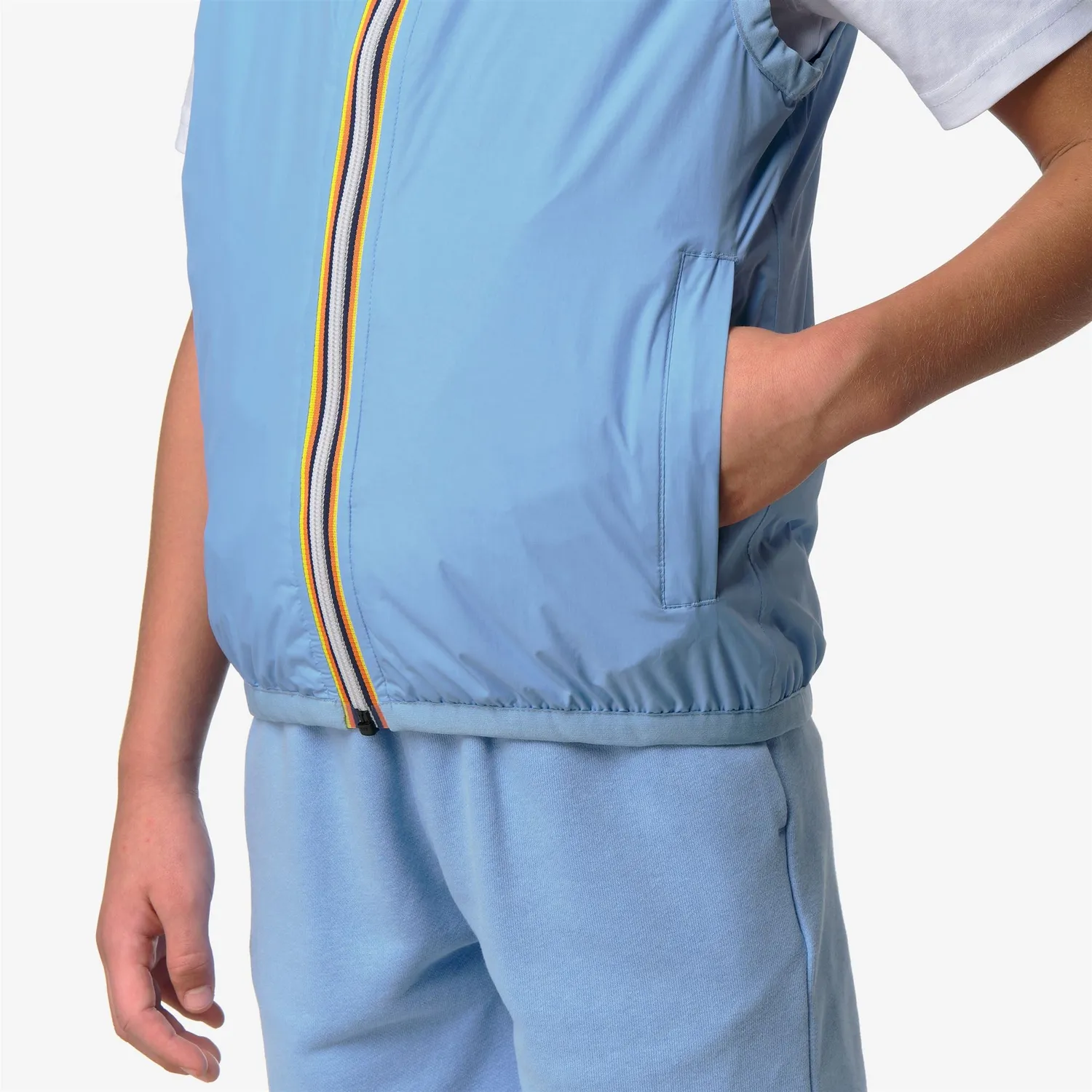K-Way Le Vrai Rouland vestă copii Blue Cielo
