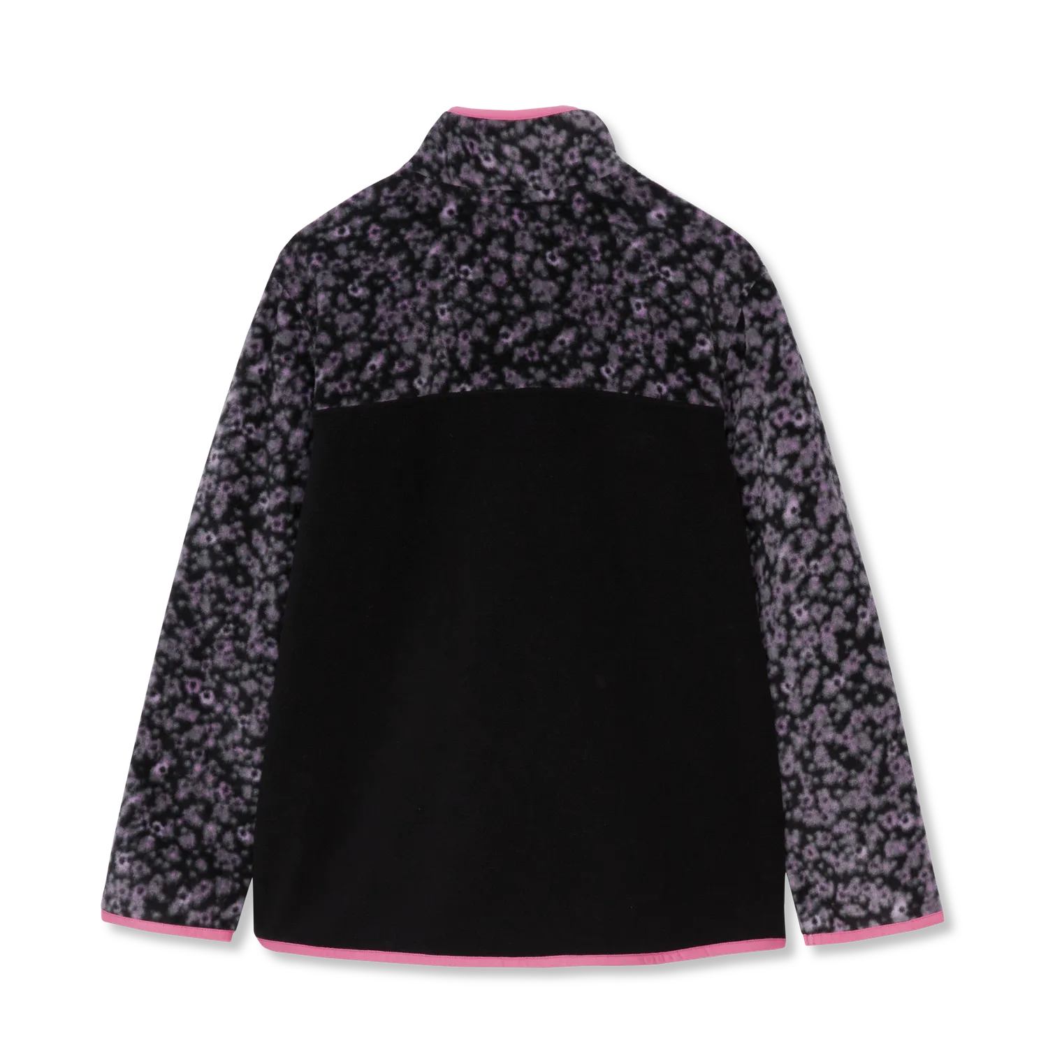 Eddie Bauer Polarfleece hanorac fete roz sfert fermoar