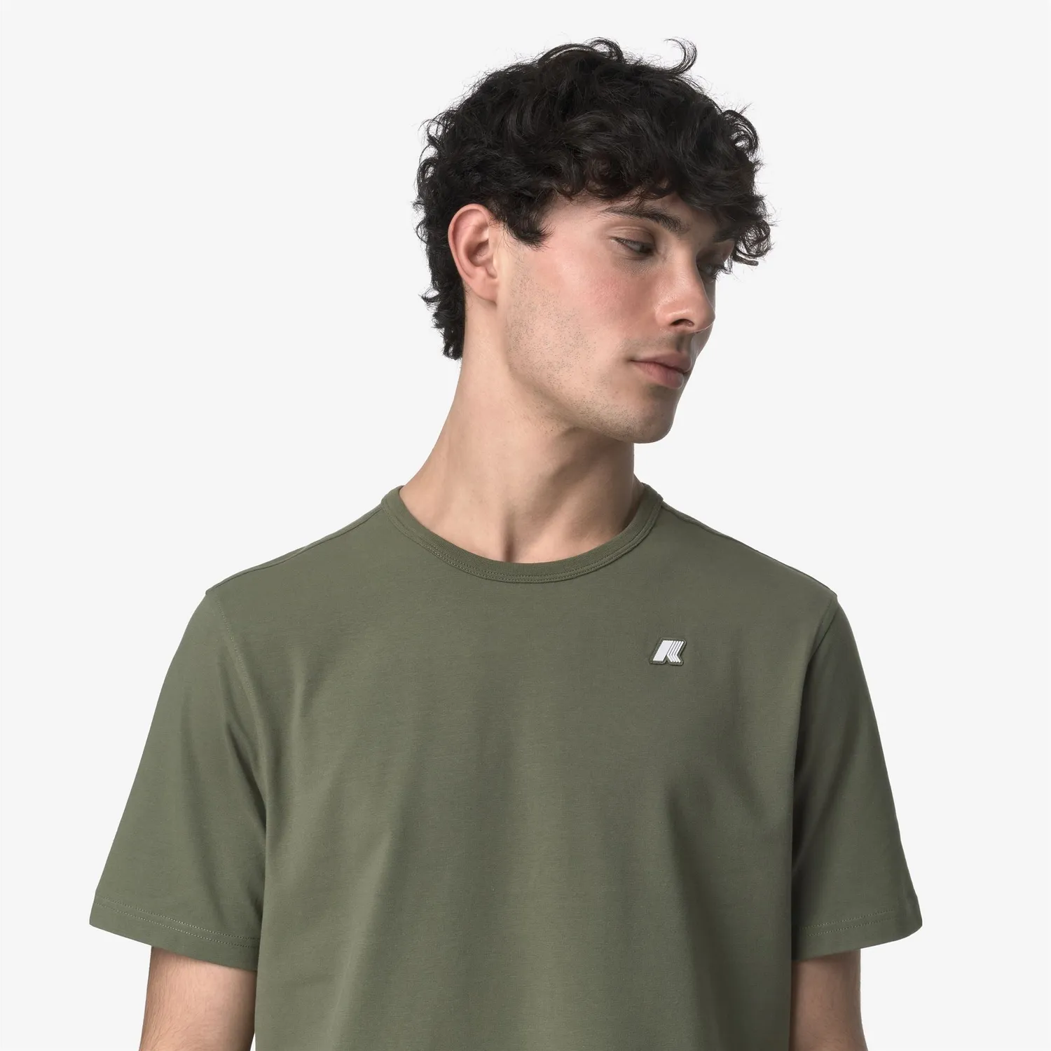 K-Way Adame Light Stretch Jersey tricou bărbați verde
