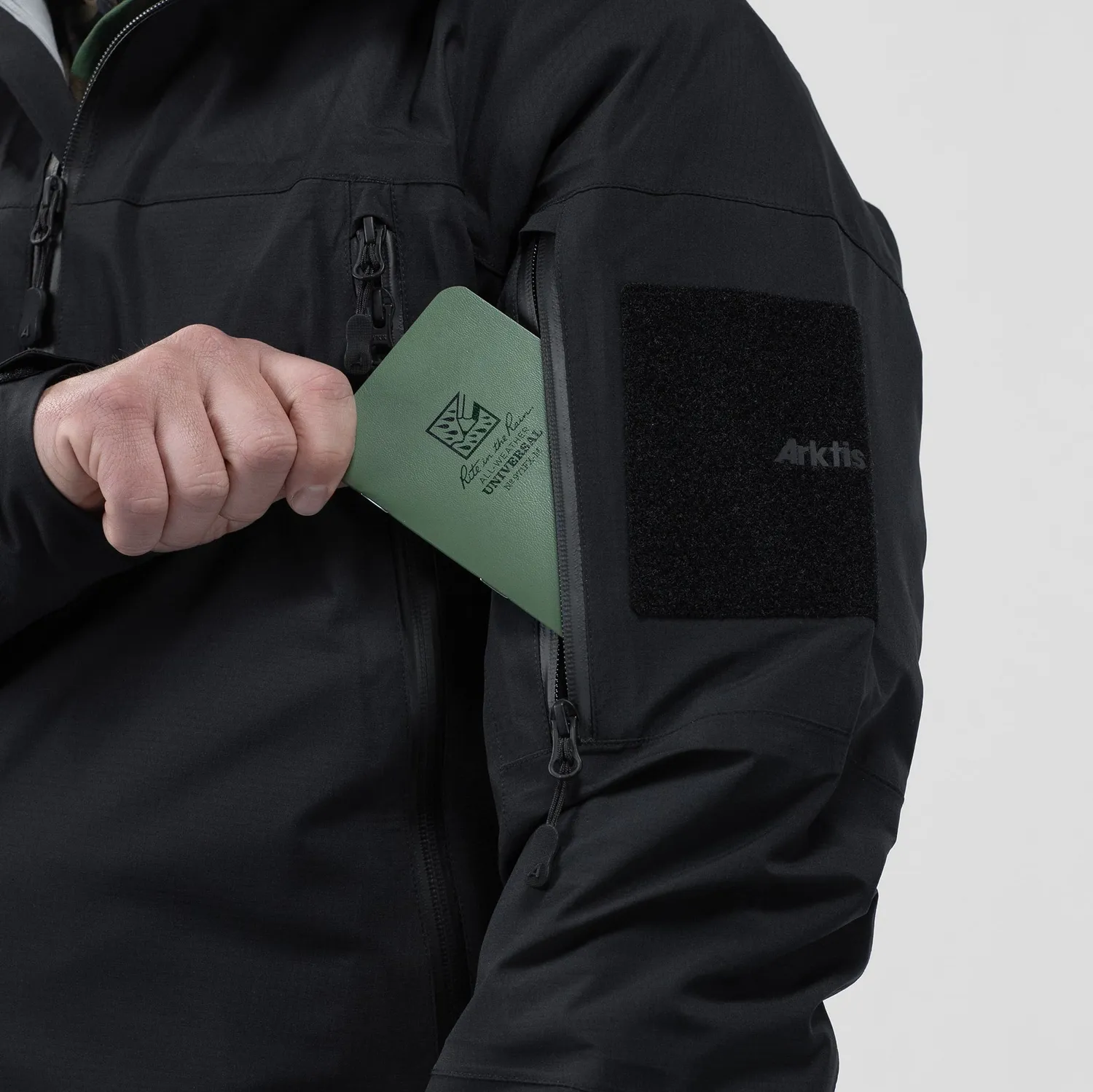 Arktis Stealth V2 geaca impermeabila Ranger Green