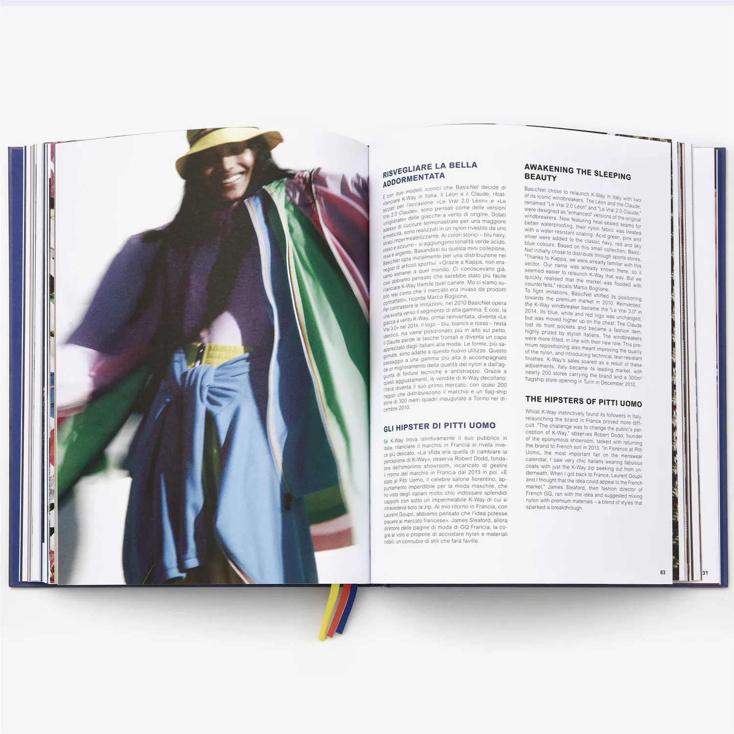 K-Way Anniversary Book It carte alba marime unica