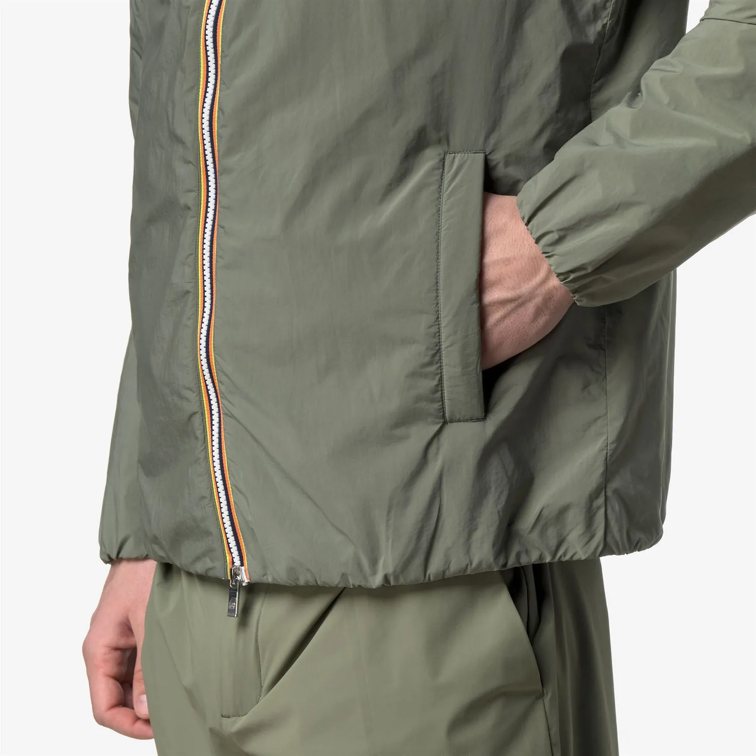 K-Way Jack Plain Warm geaca barbati verde lichen