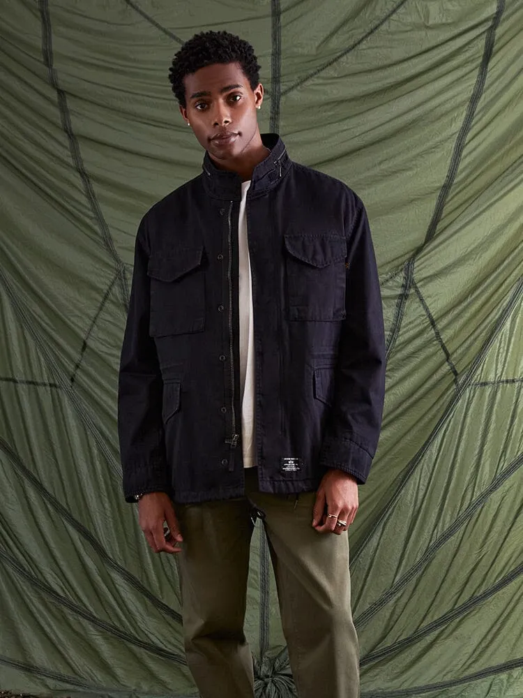 Alpha Industries M-65 Mod Gen II geaca field neagra bumbac