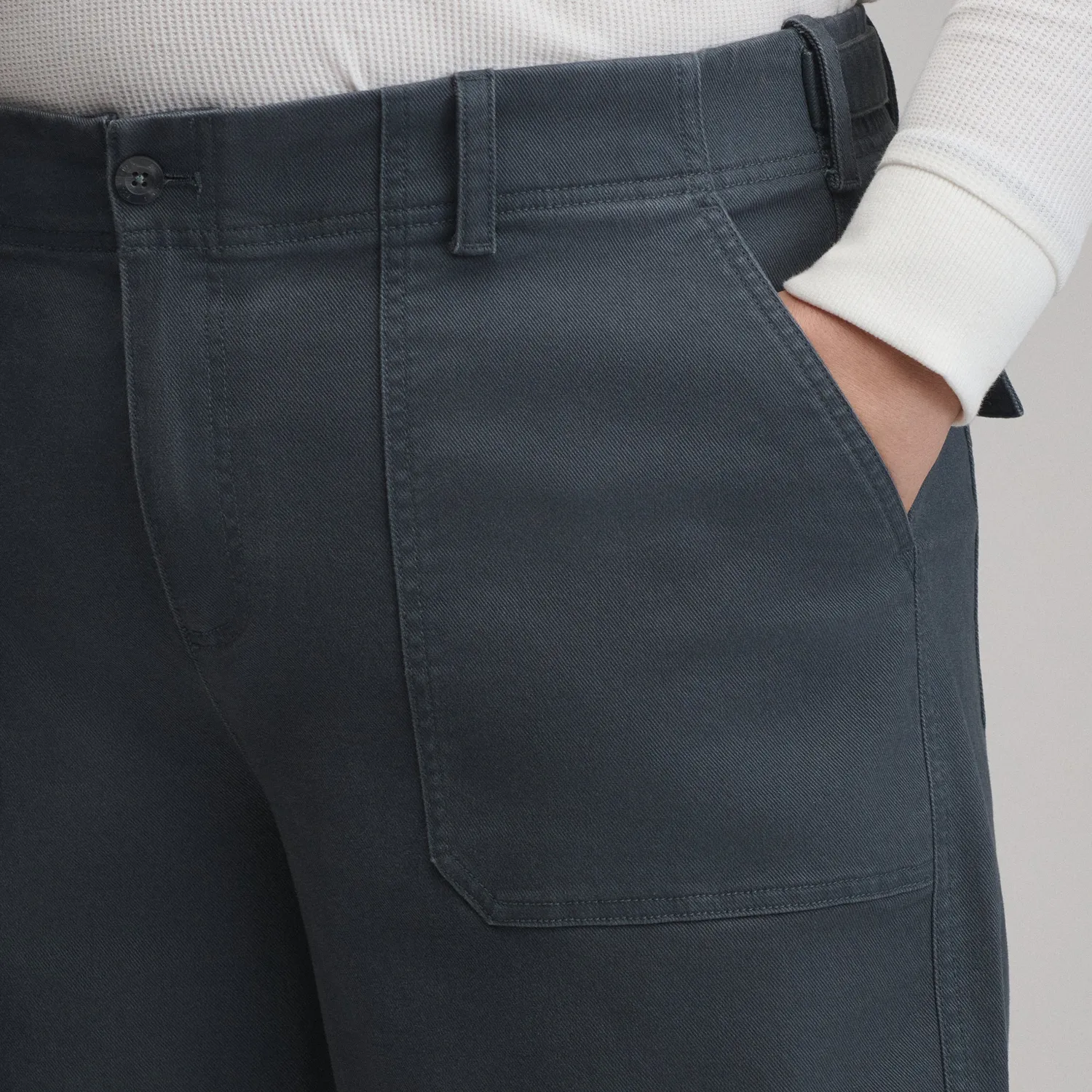 Eddie Bauer Utility Twill pantaloni dama Storm twill