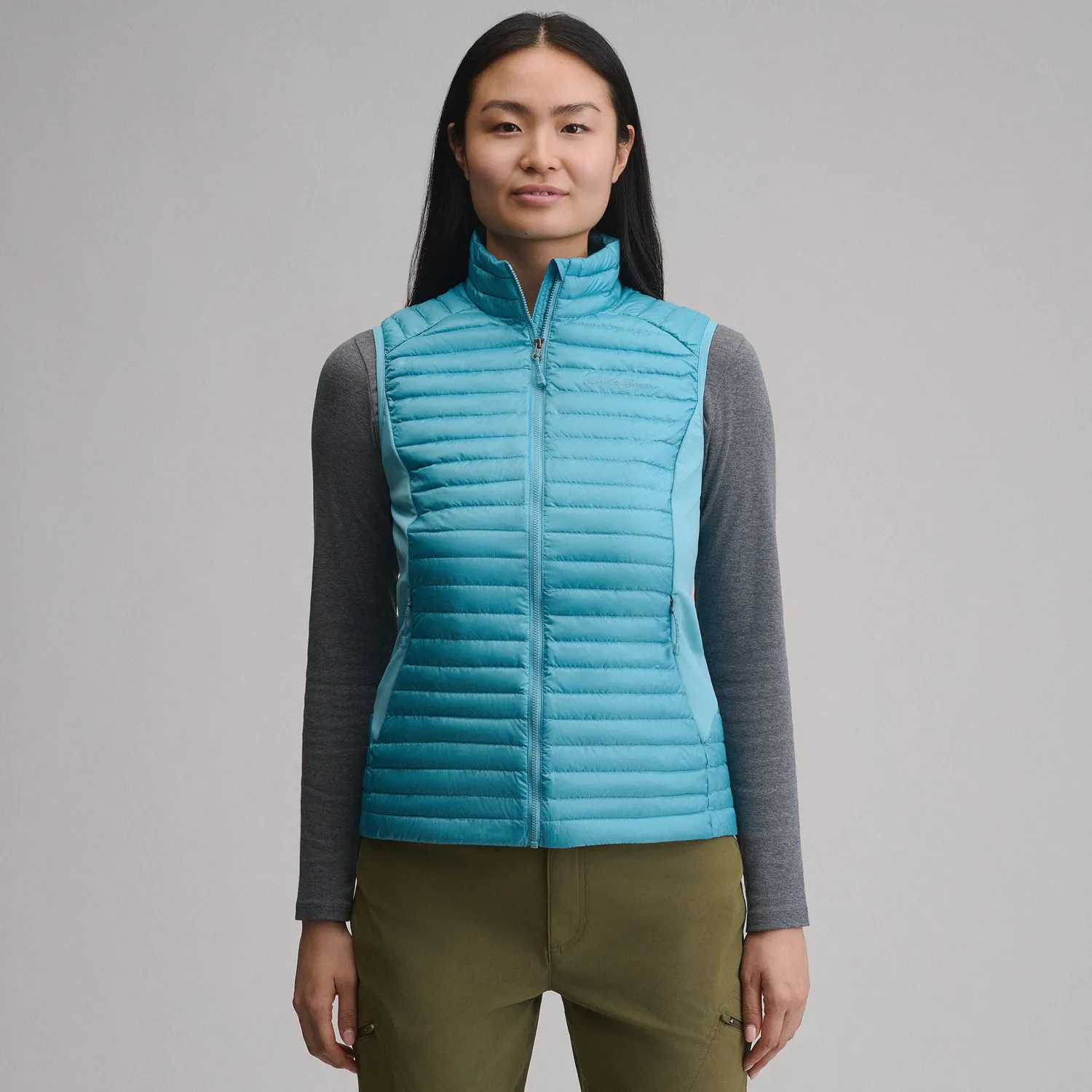 Eddie Bauer MicroTherm 2.0 vesta dama negru puf 800