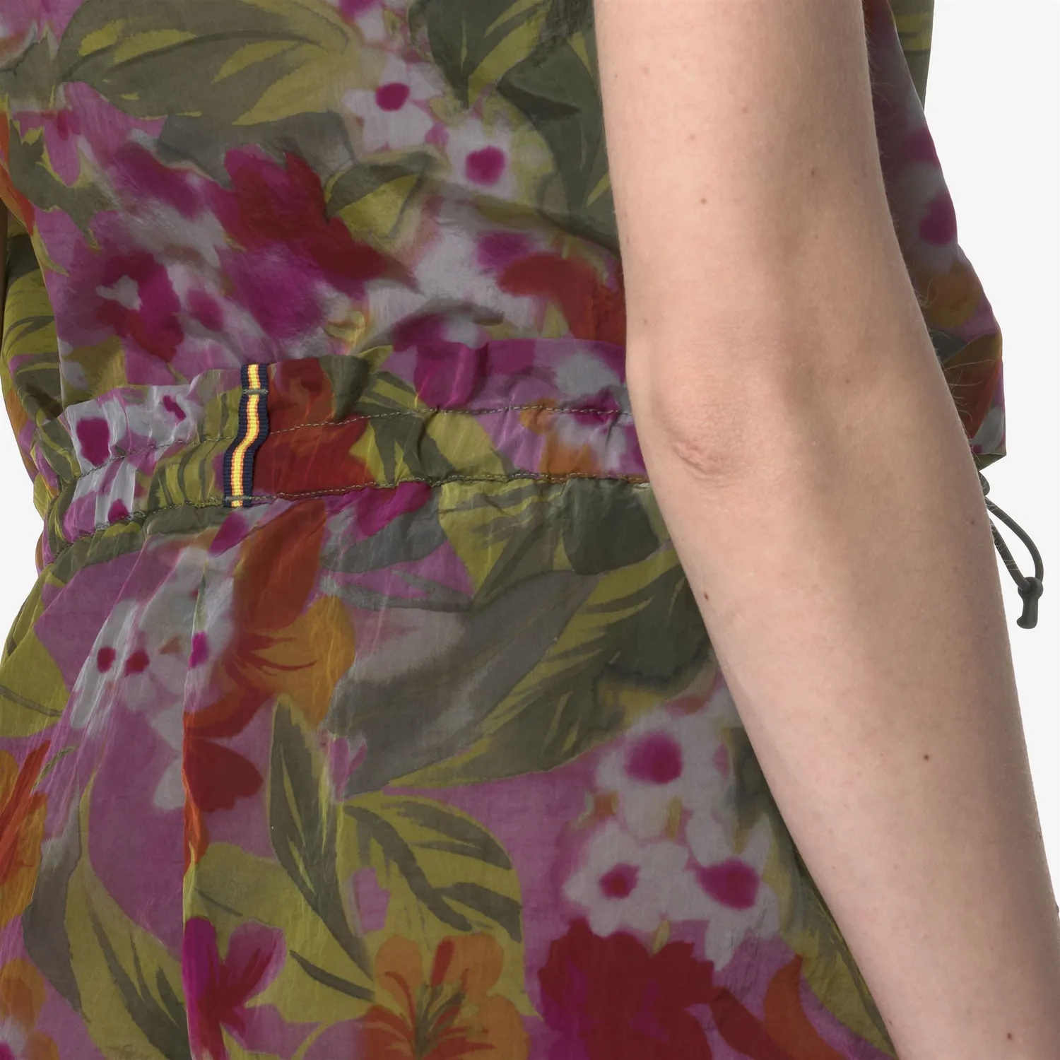 K-Way Mody Print bermude dama floral impermeabil