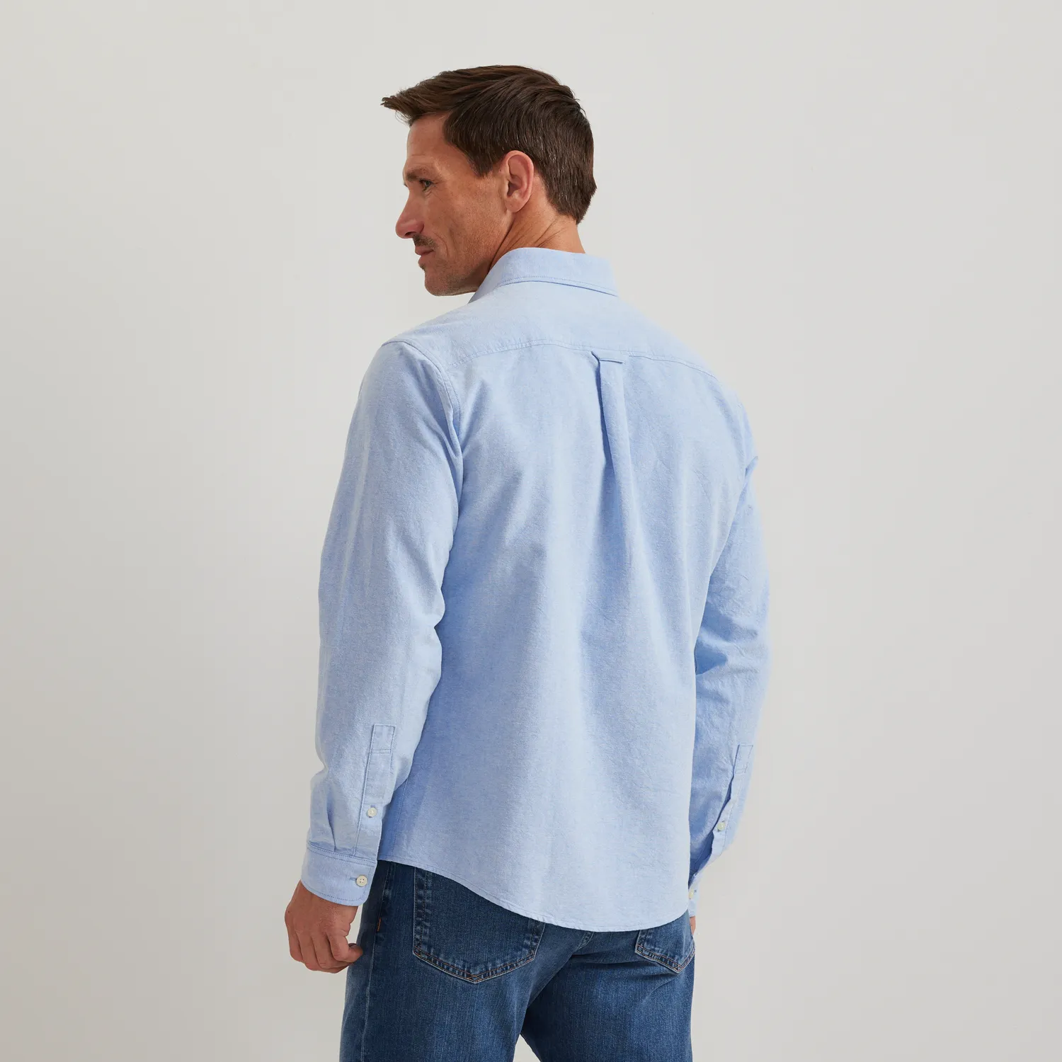 Eddie Bauer Eddie's Oxford cămașă albă bărbați