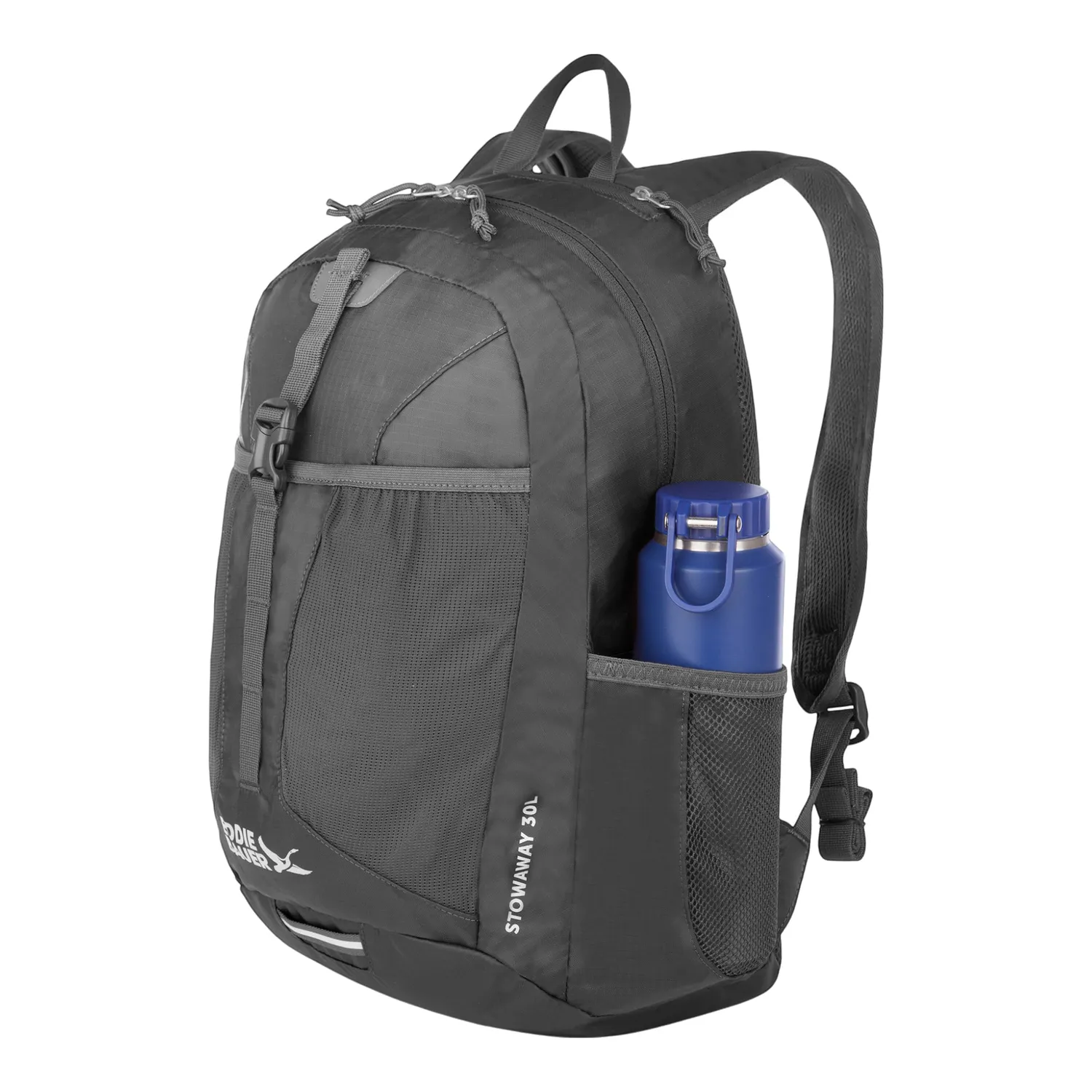 Eddie Bauer Stowaway rucsac 30L Negru pliabil
