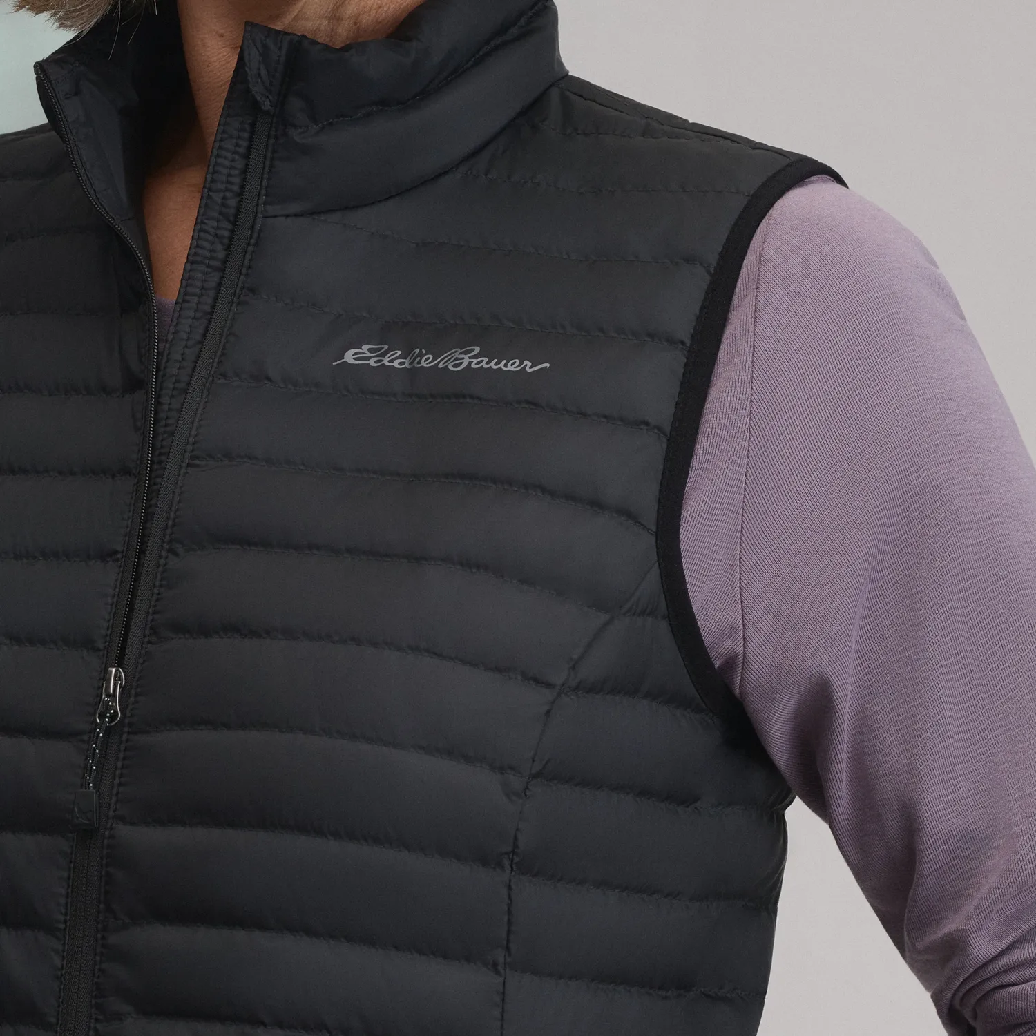 Eddie Bauer Microlight Down vesta puf Azure usoara