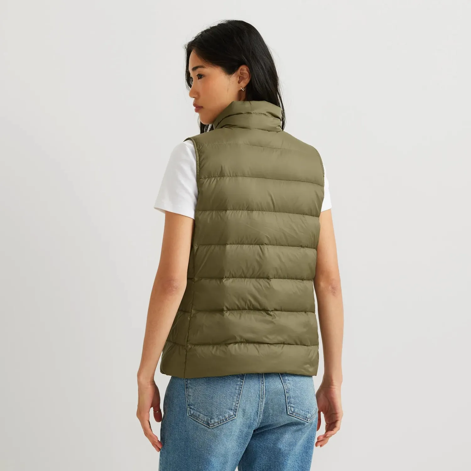 Eddie Bauer CirrusLite Down vesta dama Gri