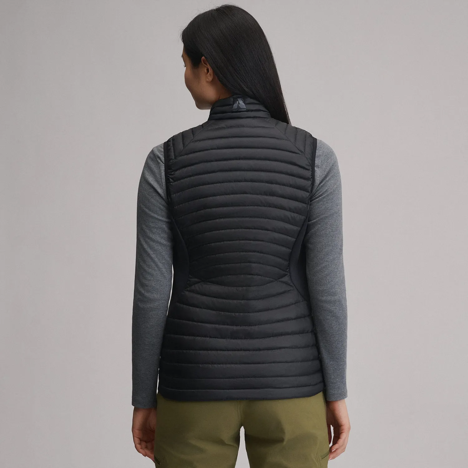Eddie Bauer MicroTherm 2.0 vesta dama negru puf 800
