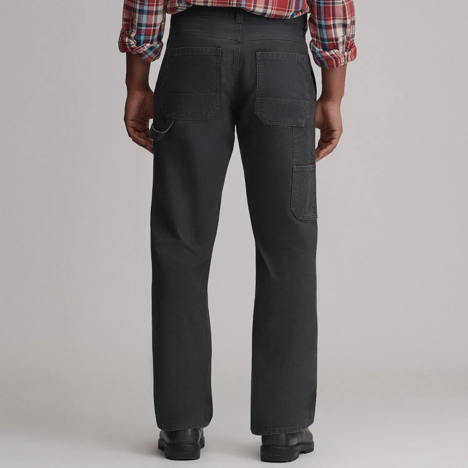 Pantaloni Eddie Bauer Canvas Carpenter maro munca