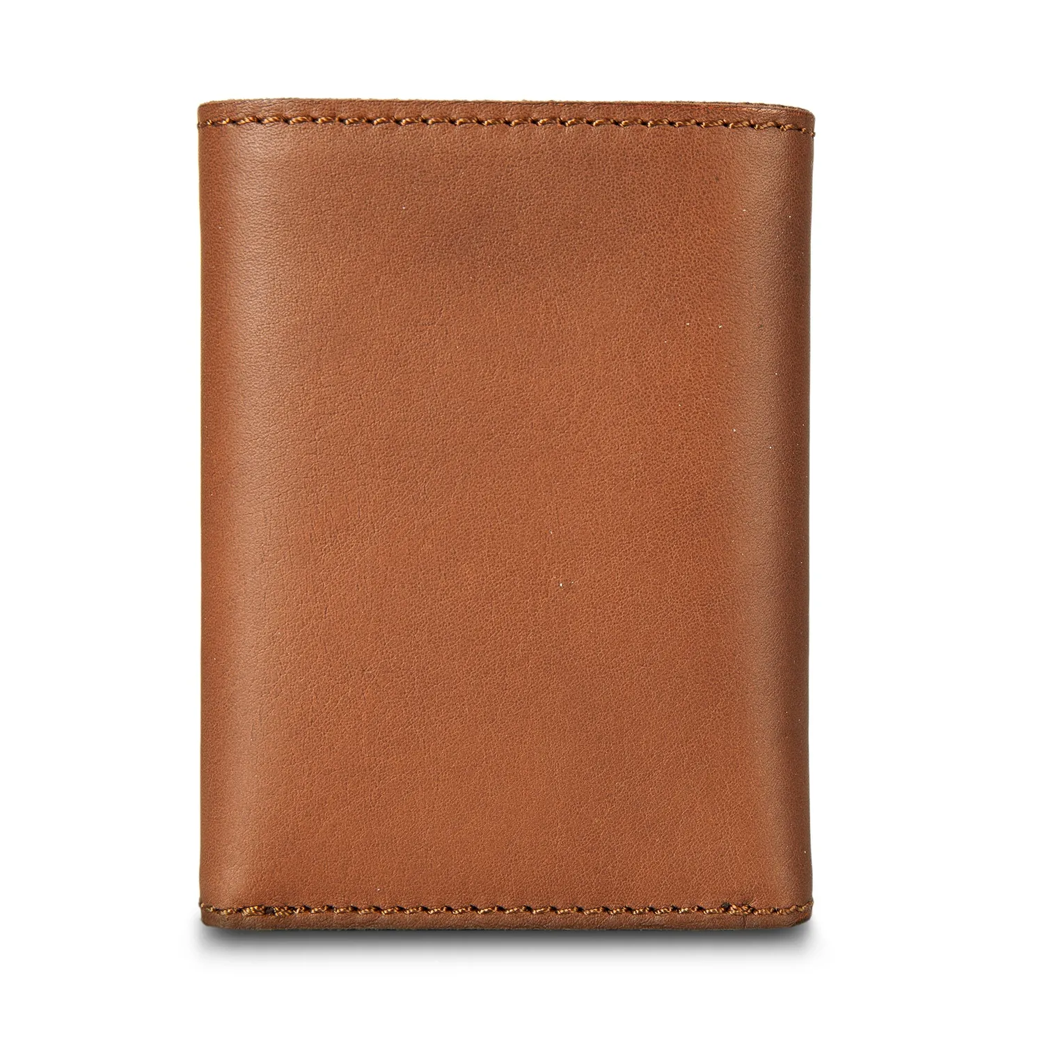 Eddie Bauer Outdoor Leather Trifold portofel maro piele naturala