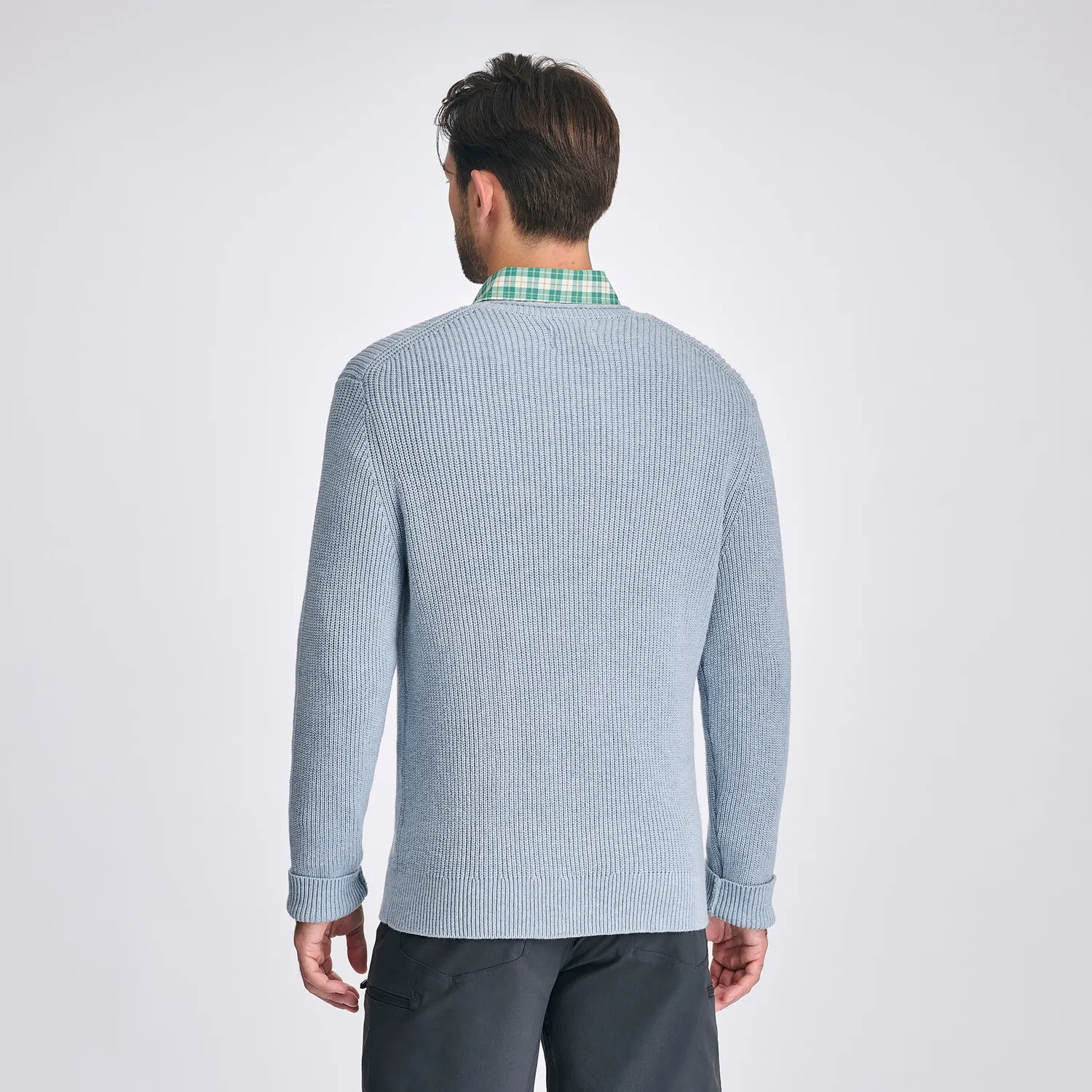 Eddie Bauer Signature pulover barbati Htr Rust cu guler rulat
