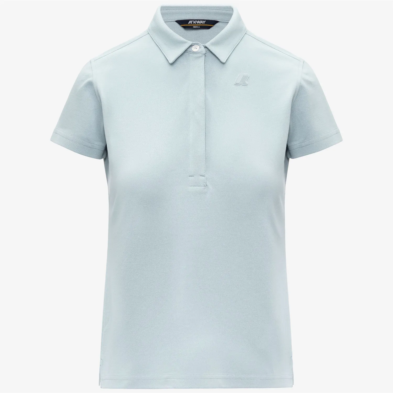 K-Way Amedea K1127GW polo damă albastru bumbac