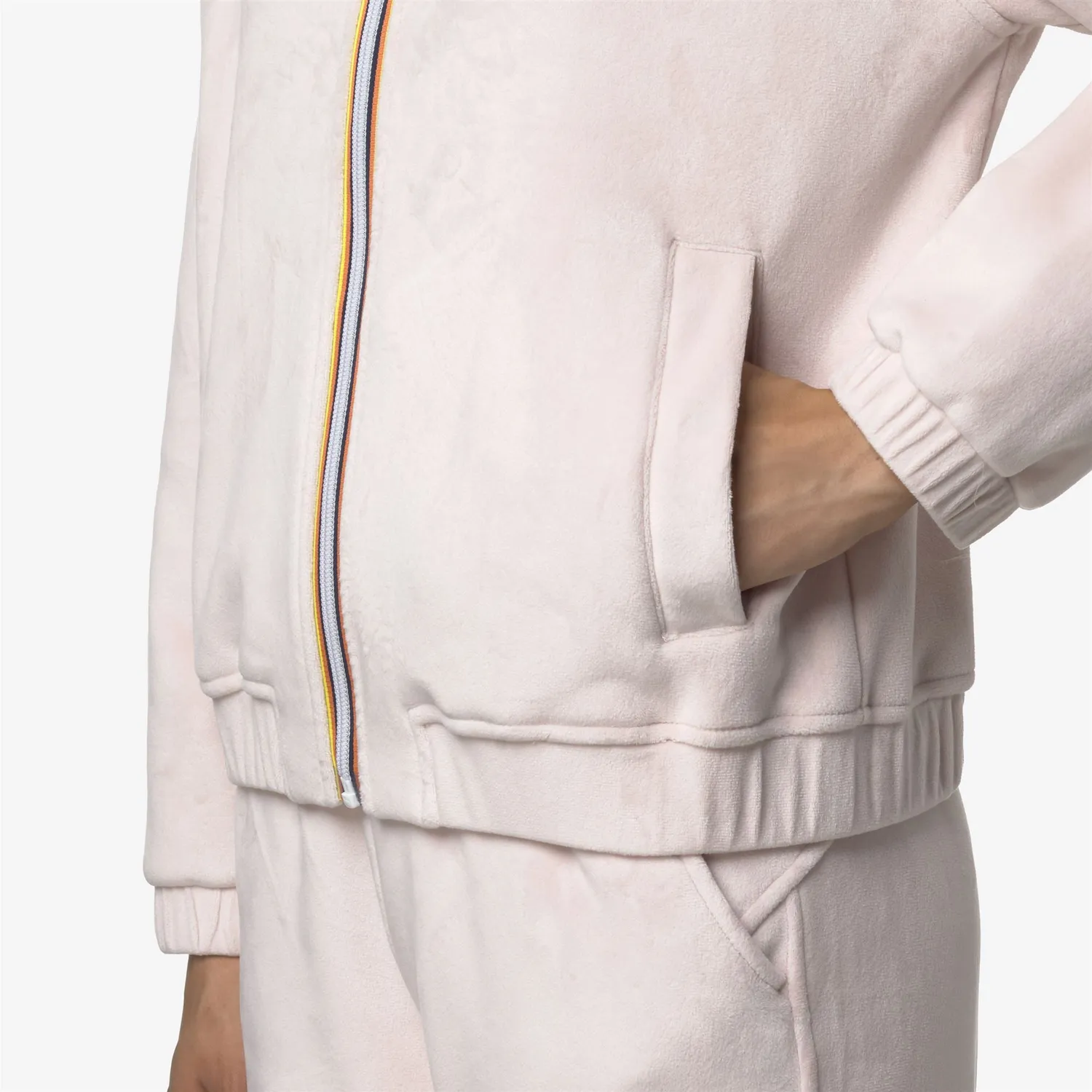 K-Way Vivi jachetă fleece Rose Hushed polár