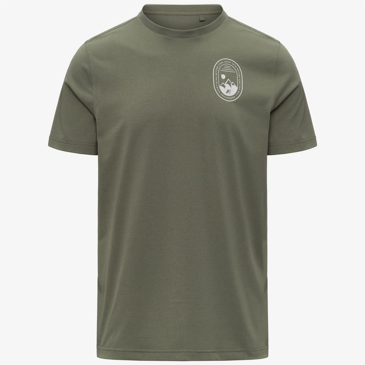 K-Way Graphel K7134IW tricou verde cu uscare rapida