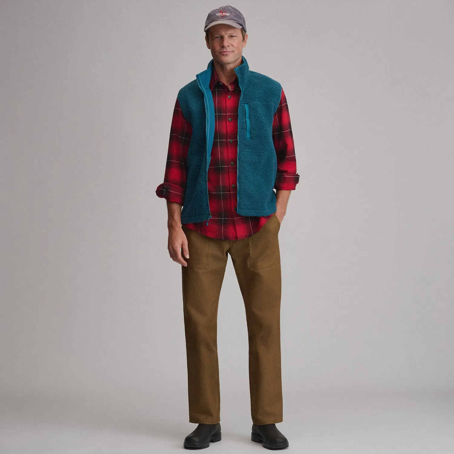 Eddie Bauer Chilali vesta barbati Pumice calduroasa