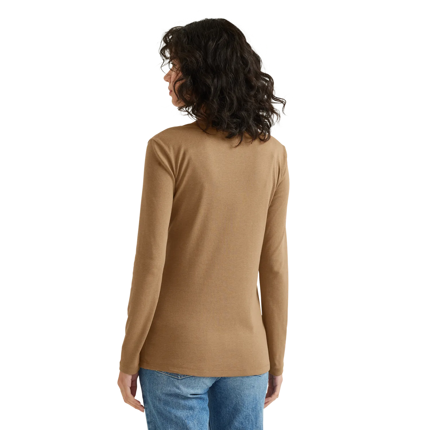 Eddie Bauer Favorite tricou dama indigo maneca lunga