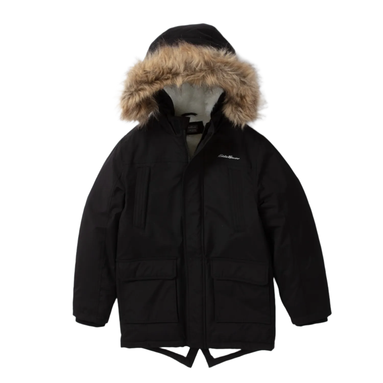 Eddie Bauer Superior Down parka baieti bleumarin calduros