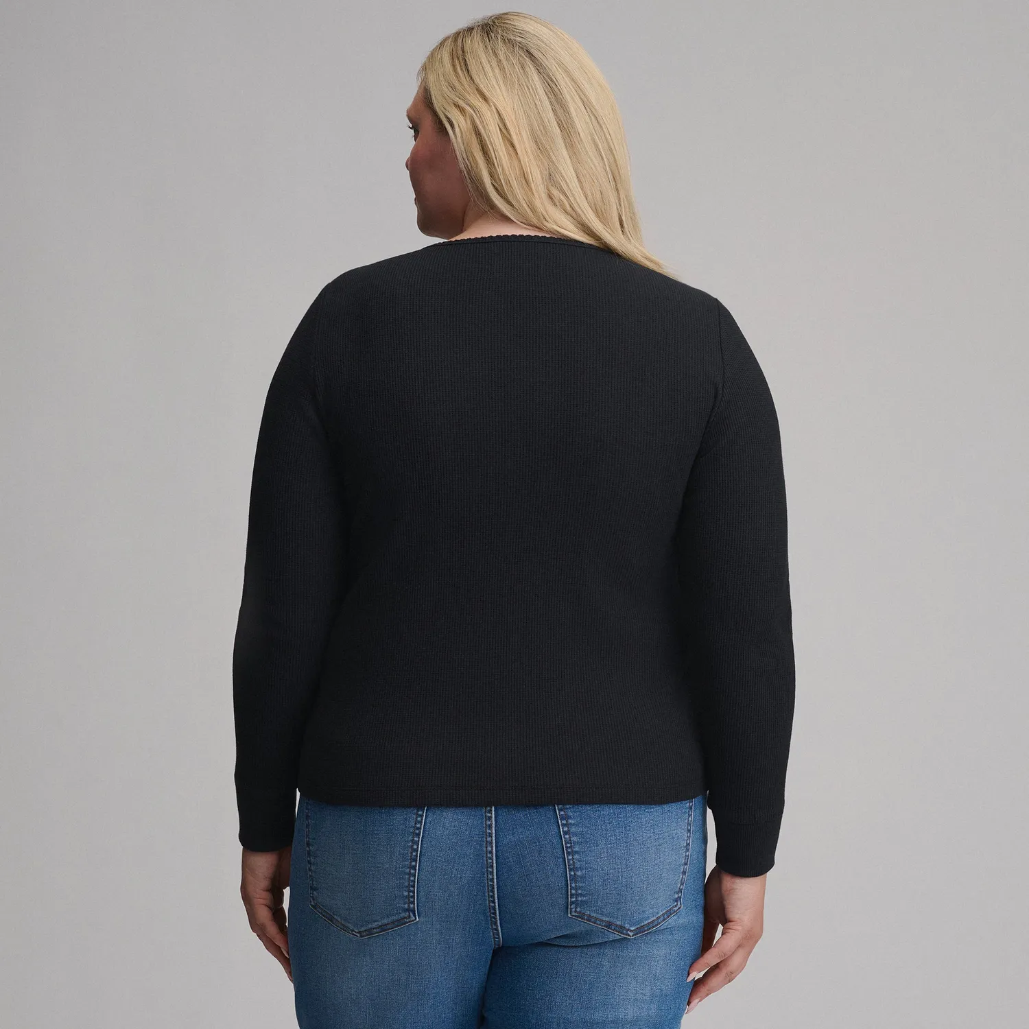 Eddie Bauer Infinity Thermal Henley bluza termica dama crem calduroasa
