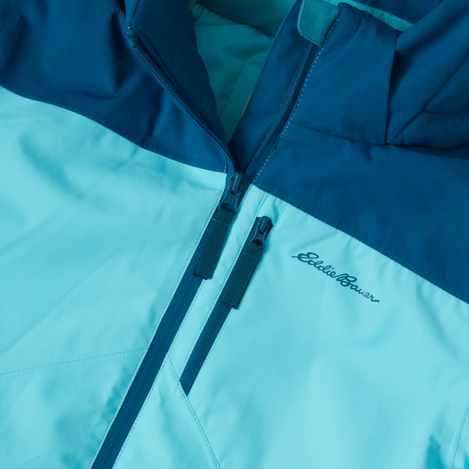 Eddie Bauer Powder Search geaca fete blue curacao calduroasa