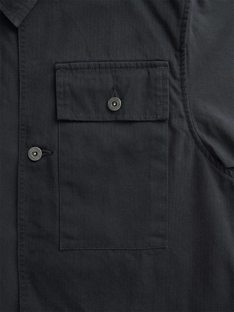 Alpha Industries P-44 cămașă overshirt charcoal bumbac
