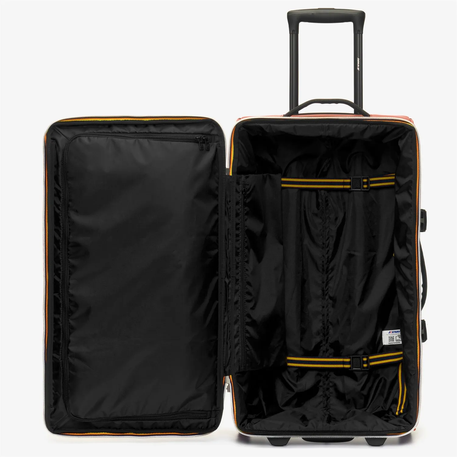 K-Way Blossac M K2128NW troler 66L portocaliu-negru impermeabil