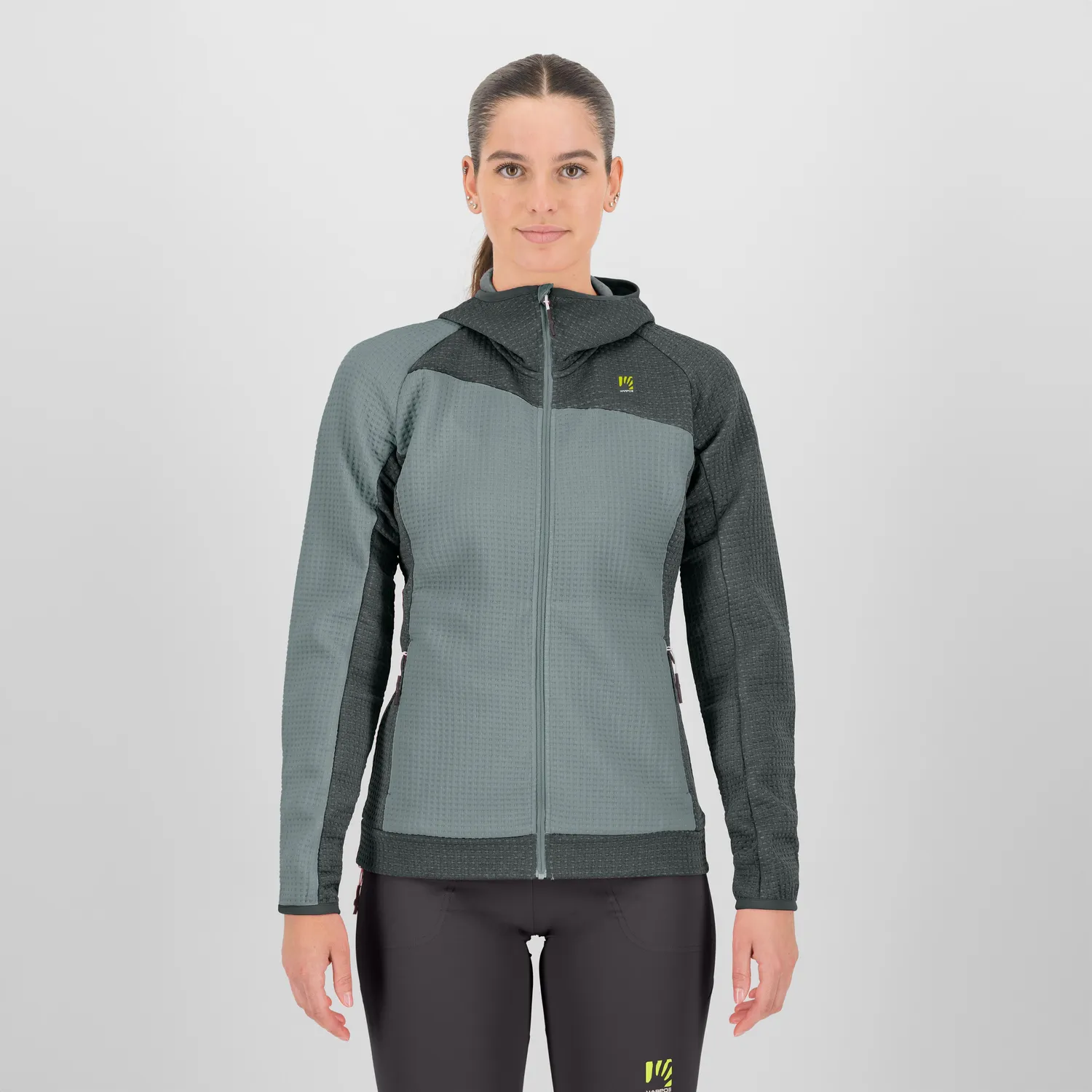 Karpos Averau W Full-Zip Hoodie fleece dama cu gluga