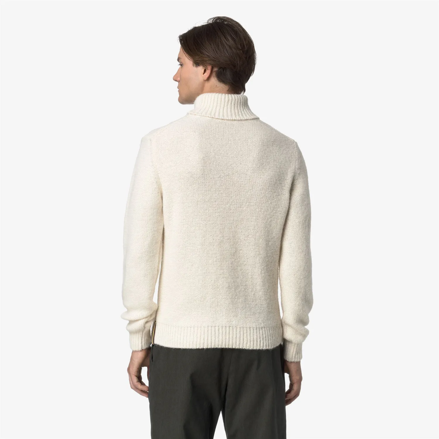 K-Way Ciral pulover Natural alpaca torsadat