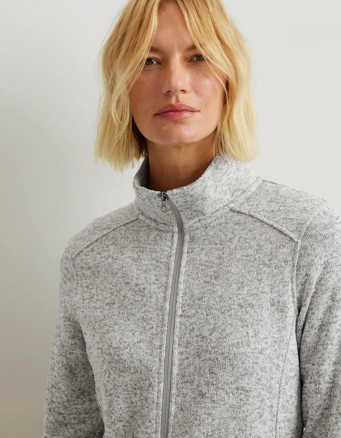 Eddie Bauer Radiator Fleece 2.0 geacă damă gri deschis