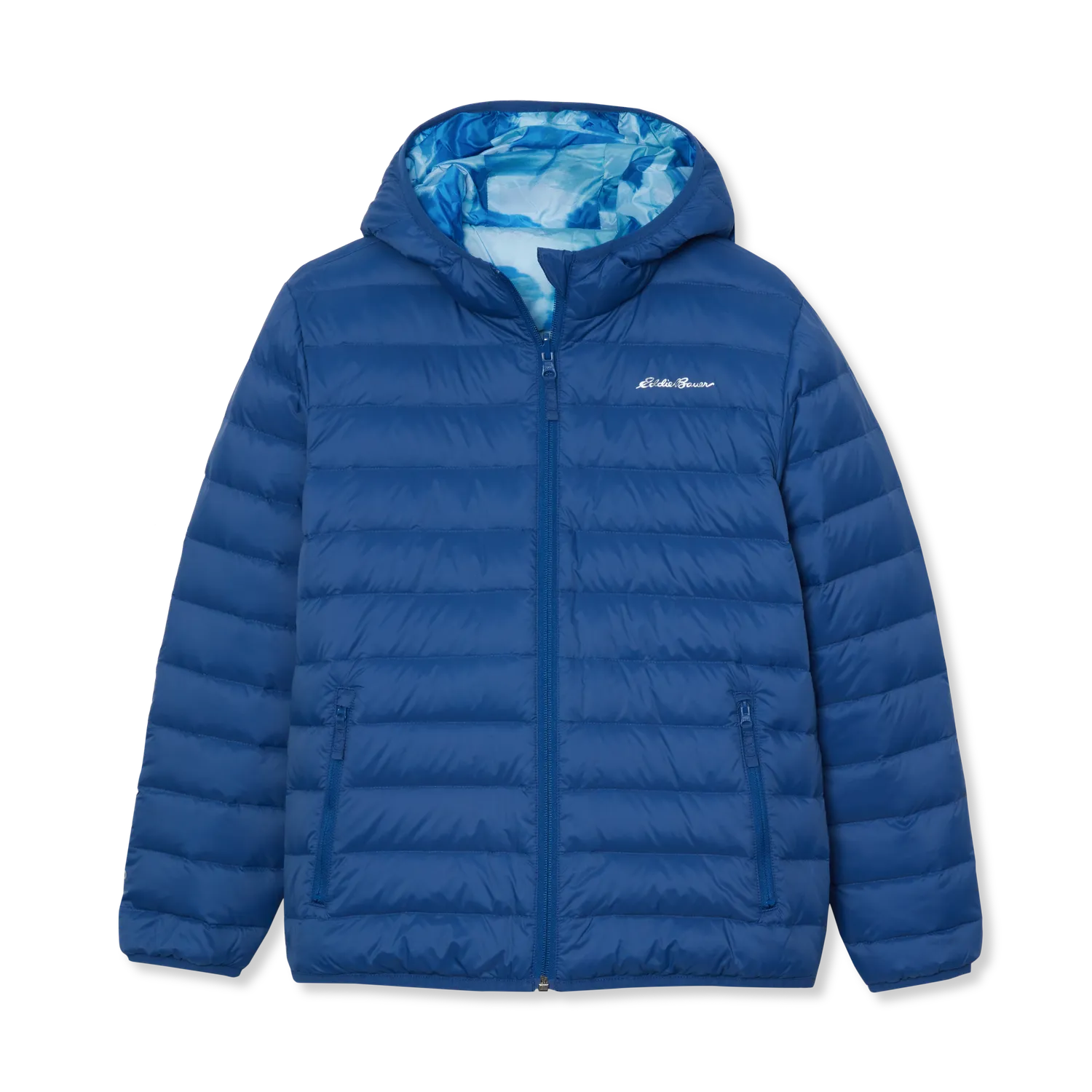 Eddie Bauer CirrusLite geaca copii puf reversibila neagra