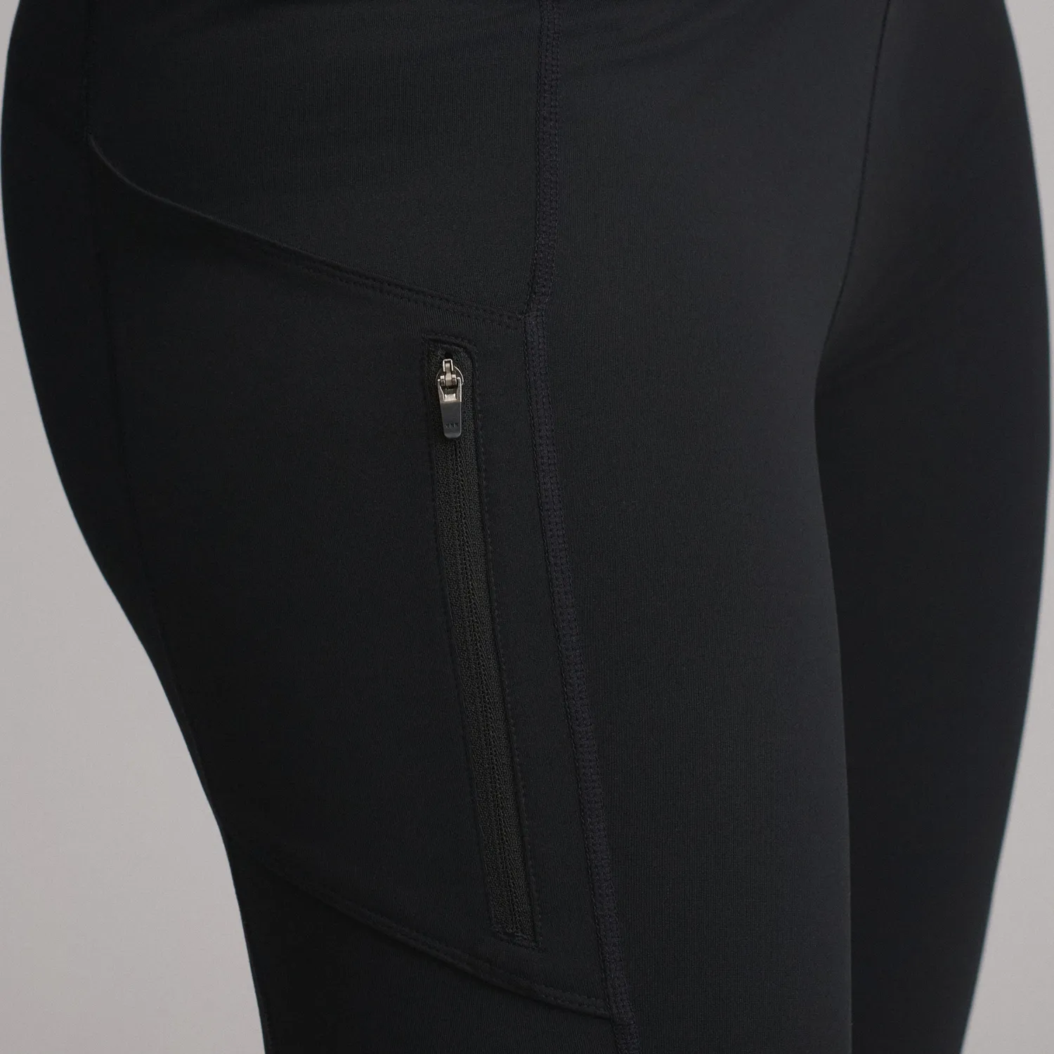 Eddie Bauer Crossover colanți negri talie înaltă fleece