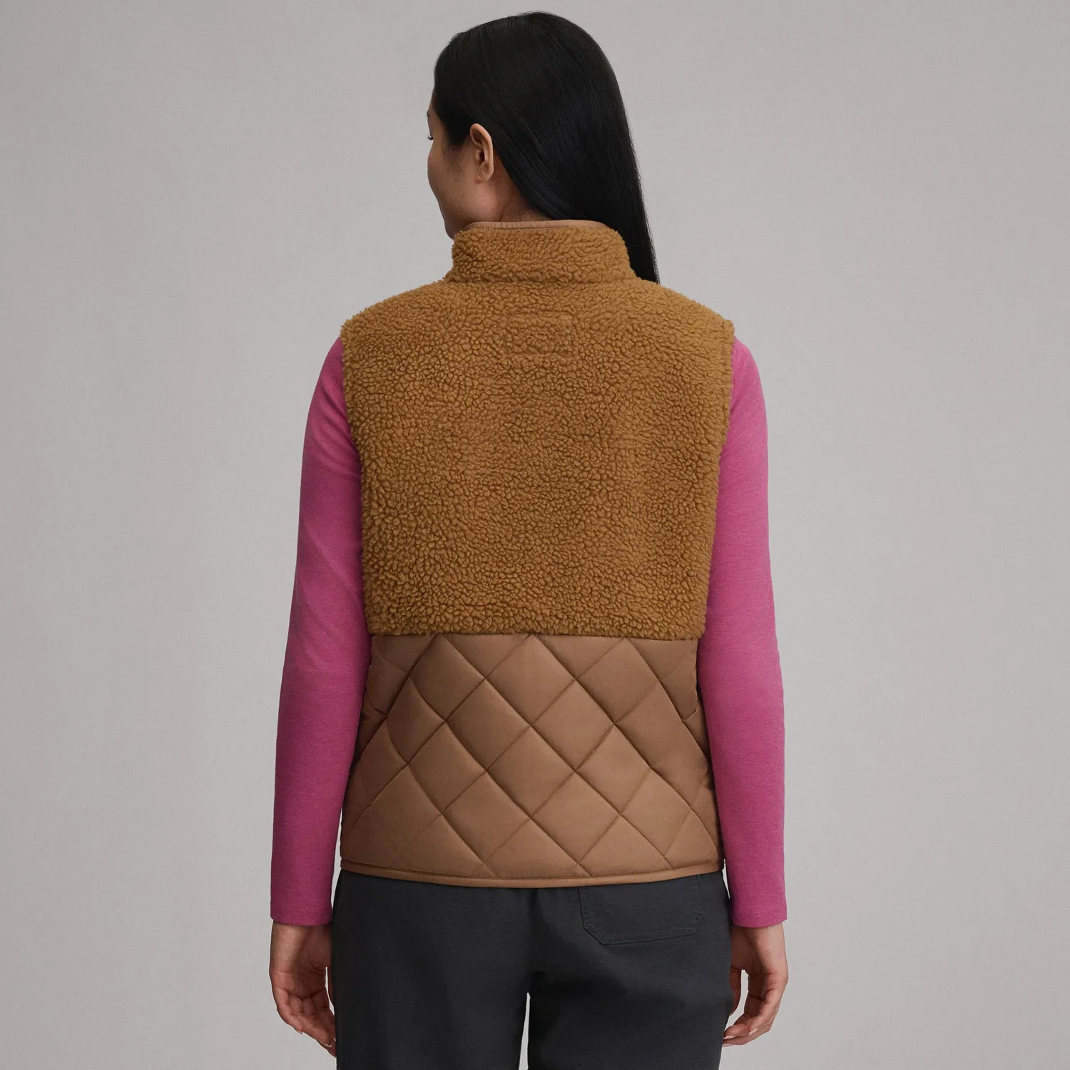 Eddie Bauer Wander vestă damă negru fleece ușoară