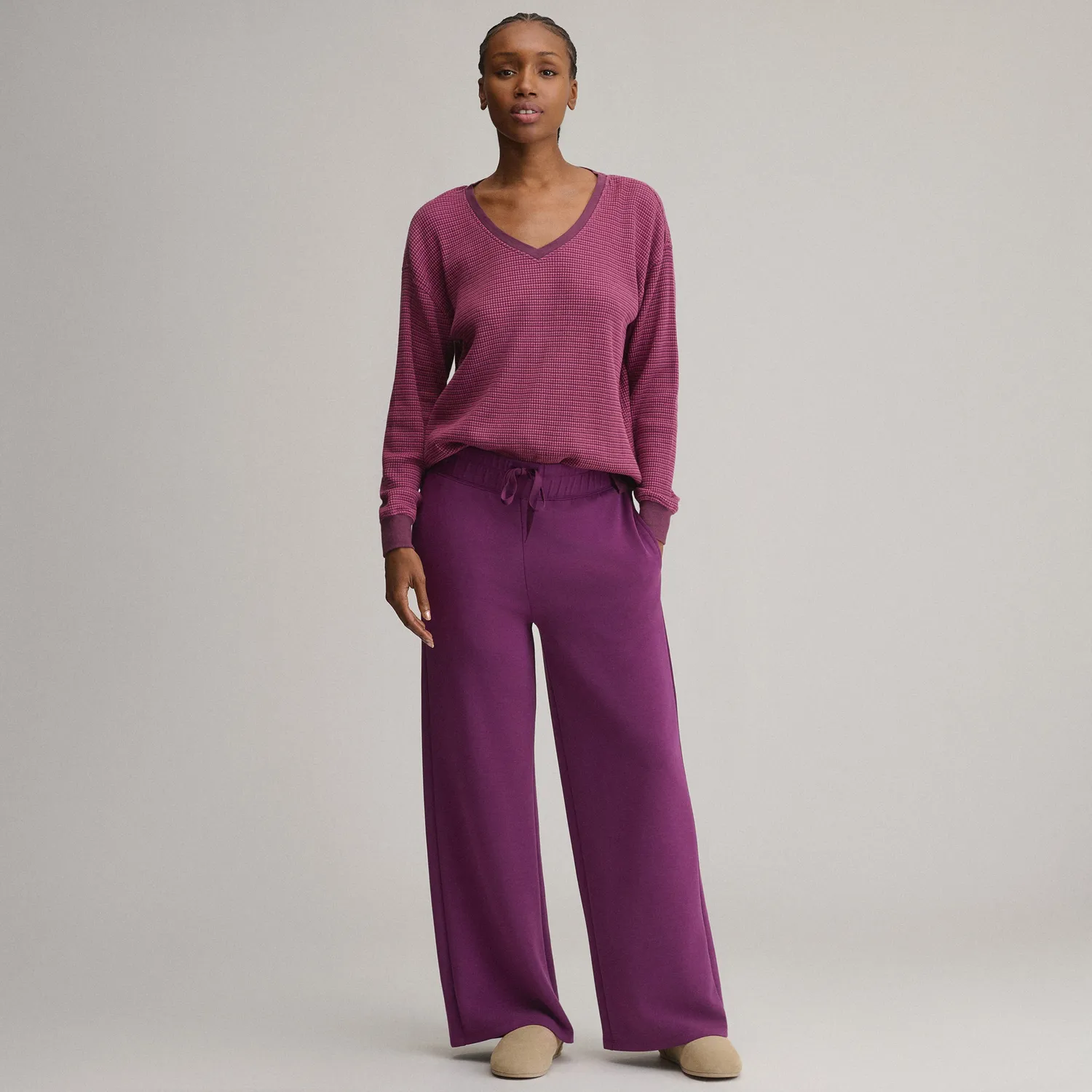 Eddie Bauer bluza termica femei Meridian Blue dungi calduroasa