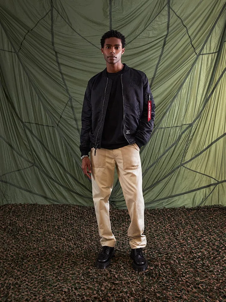 Alpha Industries L-2B Bloodchit geacă bomber neagră nailon