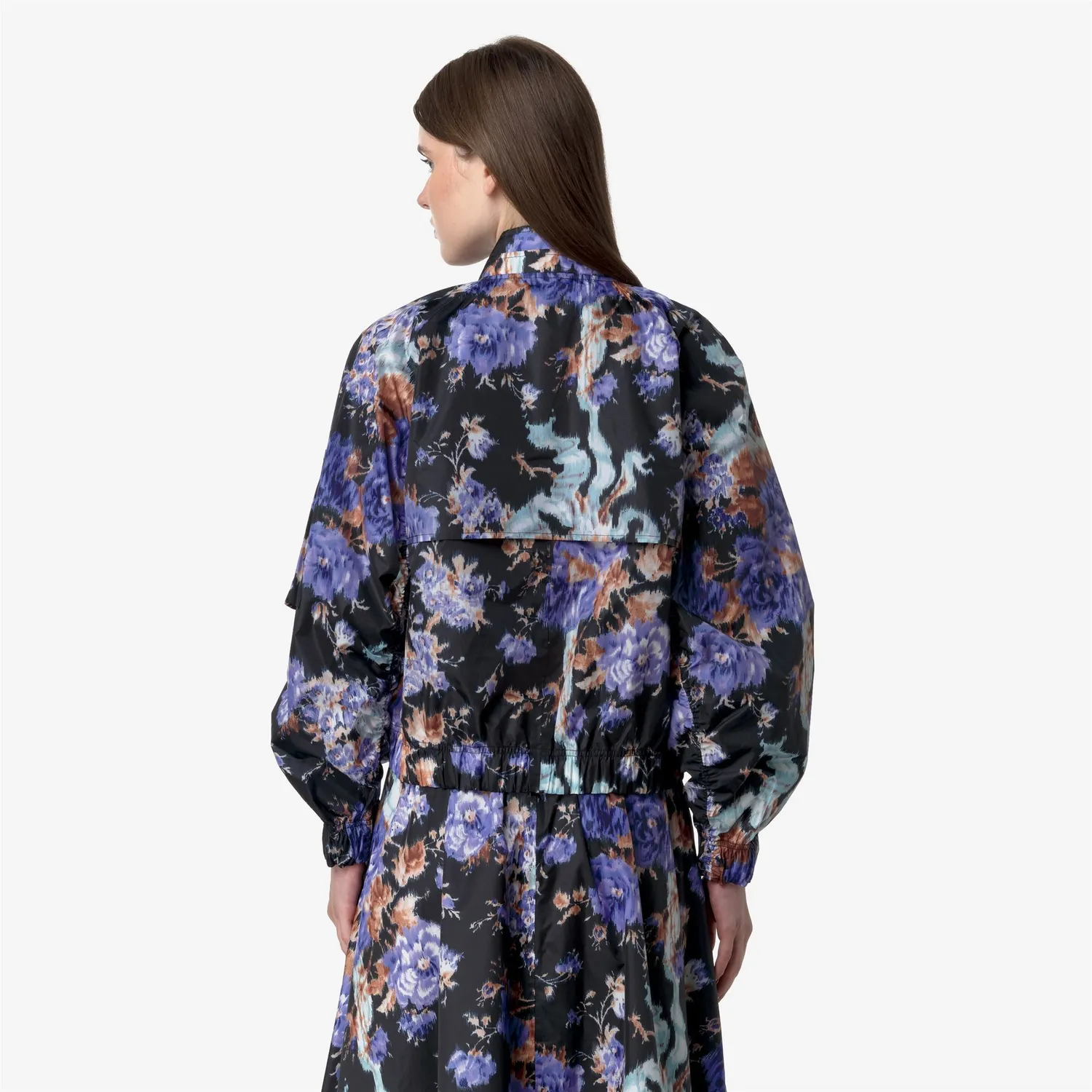 K-Way Asa Graphic UJ bomber cobalt impermeabil