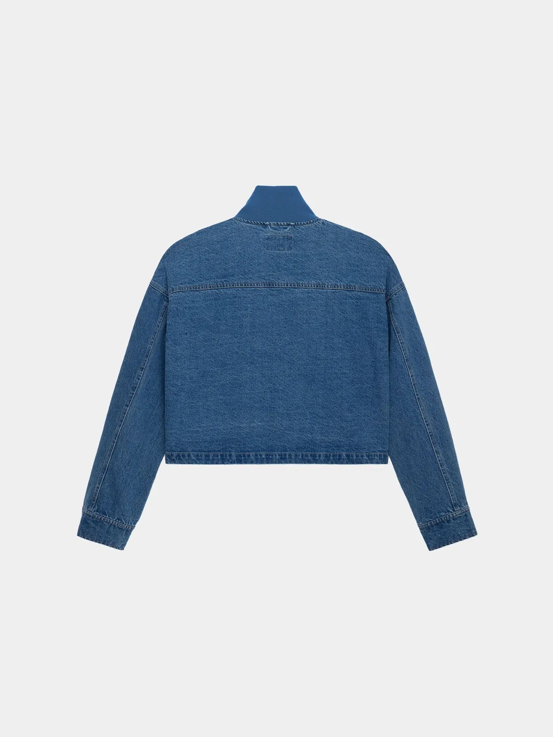 Alpha Industries Denim Relaxed Flight geaca dama denim blue poliester
