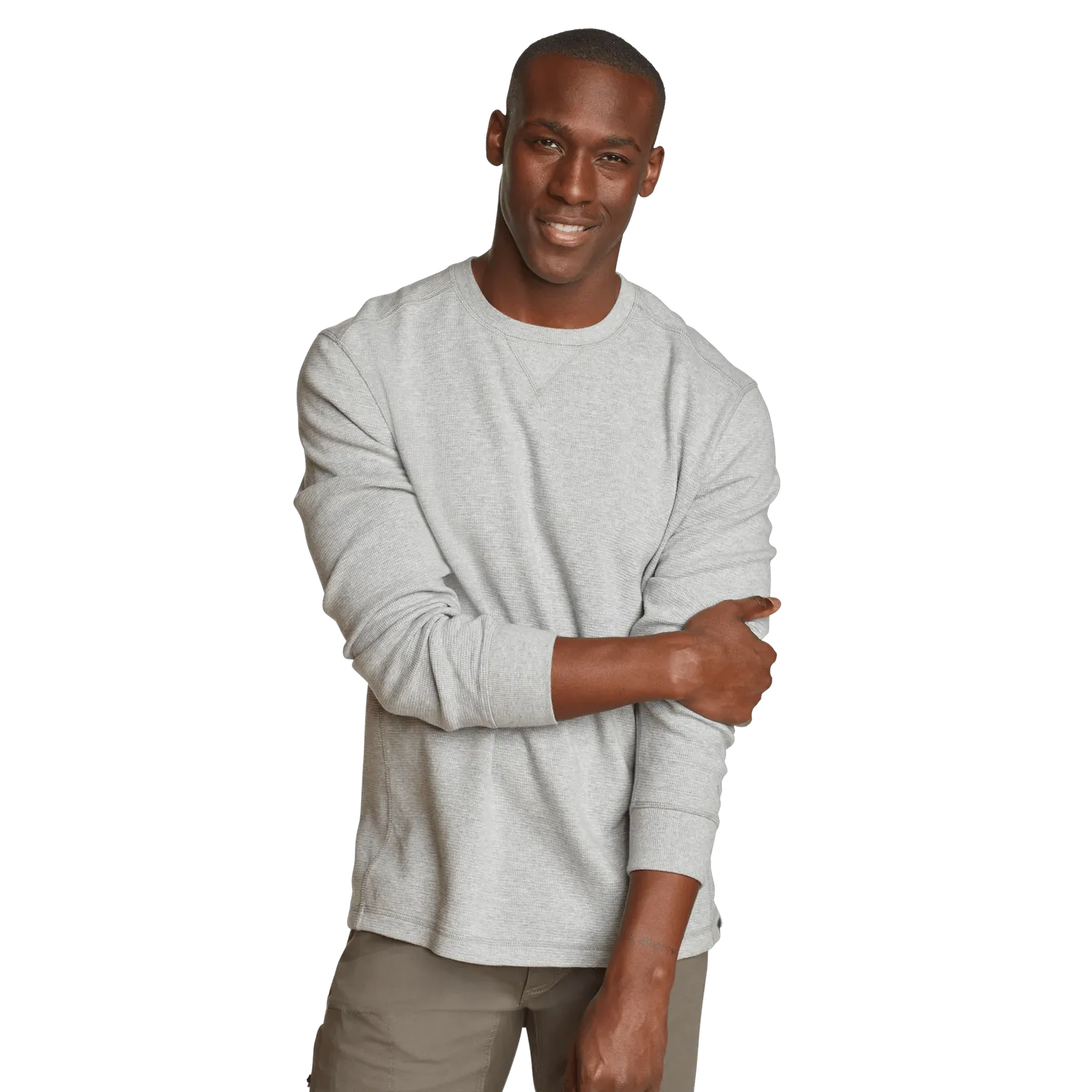 Eddie Bauer Eddie's Favorite Ultrasoft Thermal Crew bluza barbati bumbac