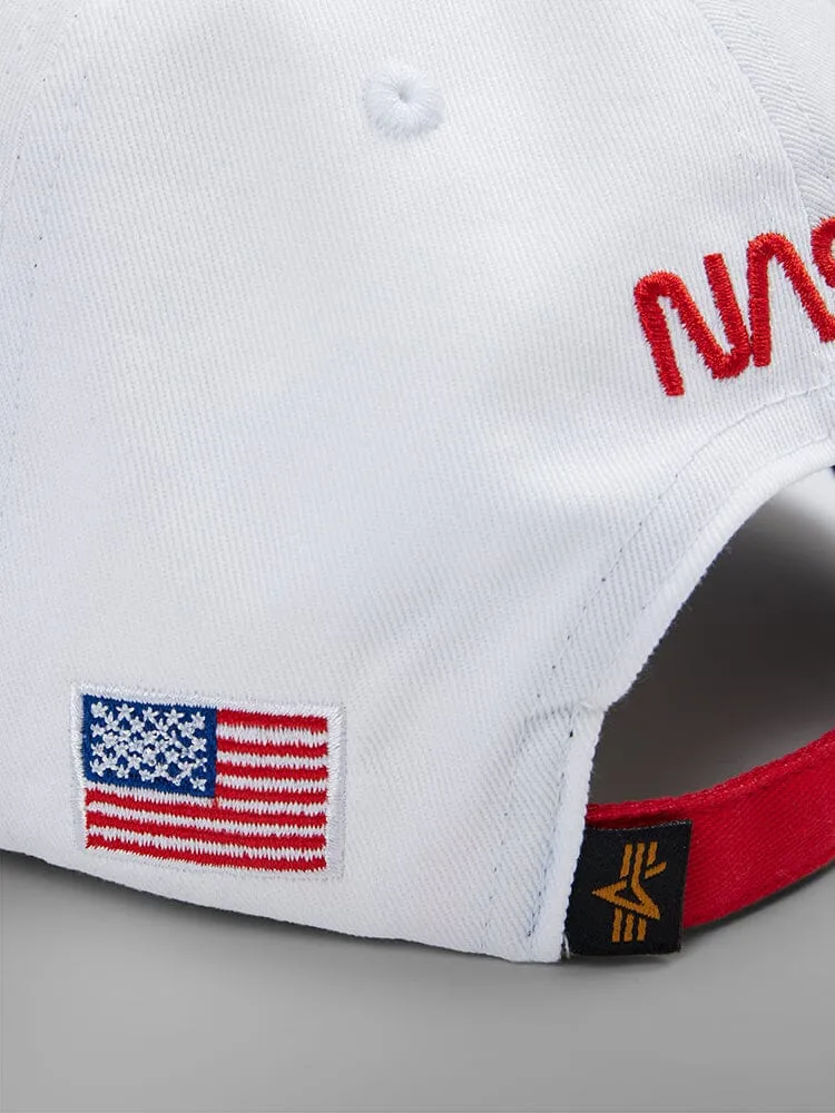 Alpha Industries NASA Worm hanorac? sapca alba white