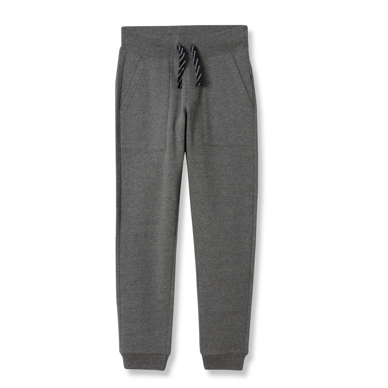 Eddie Bauer Camp Fleece pantaloni jogger baieti BLACK bumbac